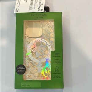 kate spade Protective Case for iPhone 15 Pro - Cream